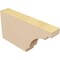 Ekena Millwork 2in. W x 6in. H x 12in. L Pescadero Woodgrain TimberThane Rafter Tail, Primed Tan RFTUR02X06X12PECRCPR - alternate 2